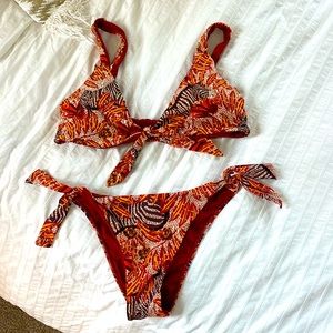 European swim suit